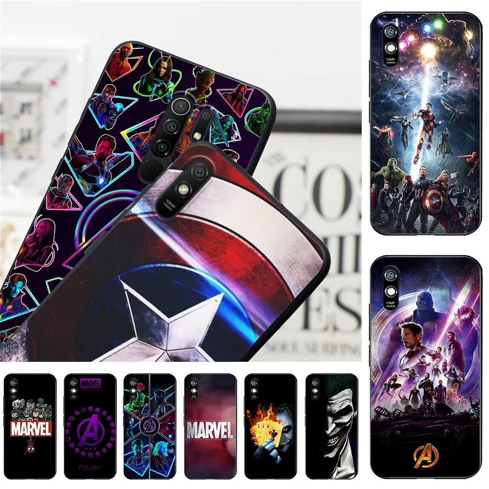 

Силиконовый чехол The Avengers Jorker Dead Pool для Xiaomi 6 8 9 9T 10 10T 11 Lite Pro Ultra 8SE 9SE 10i 10S, задняя крышка