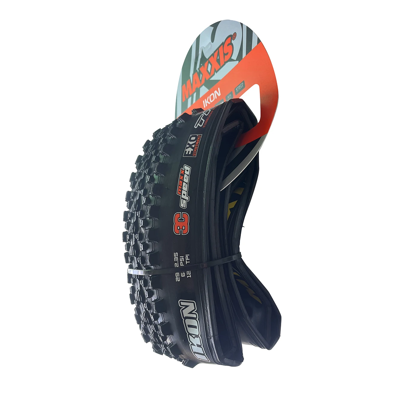 Maxxis Ikon 29x2 2 дюймов бескамерный (M319RU) складной 3C MaxxSpeed EXO TR Skinwall черный коричневый