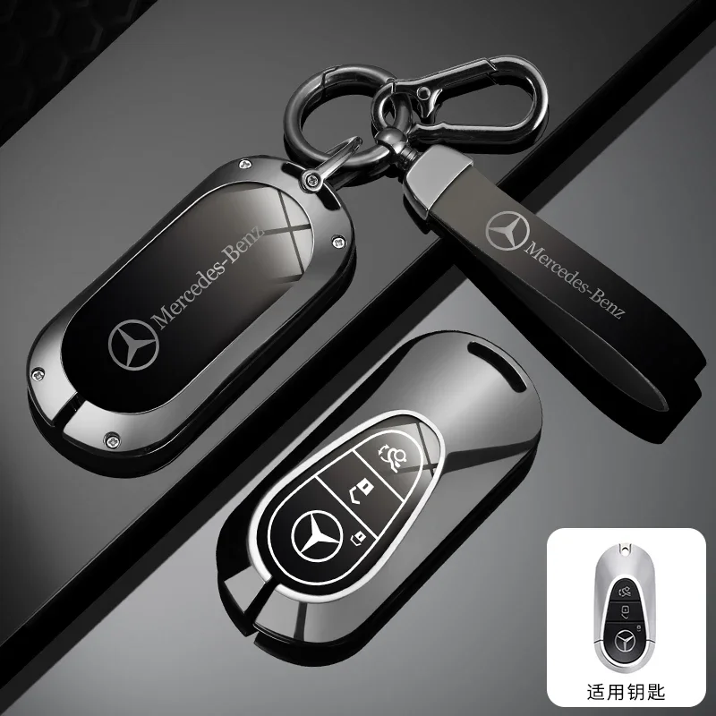 

Модный чехол для ключей от автомобиля, брелок для Mercedes Benz A B C E S Class W204 W205 W212 W213 W176 GLC CLE CLA GLB GLC GLS AMG W177 W222