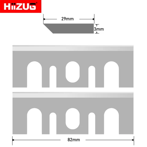 Строгальные ножи Hiizug Tool для Hitachi FP20A 2 шт.