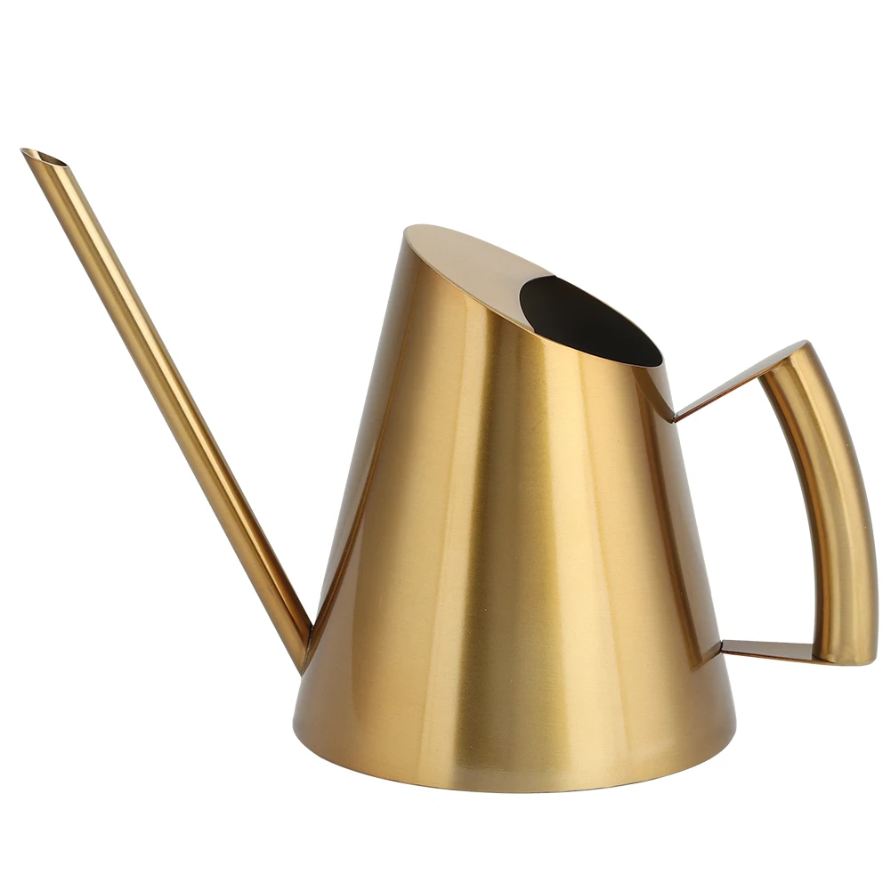 

Stainless Steel Watering Can Sprinkle Pot Long Mouth Garden Flowers Plants Flower Tool(400ml ) stainless stainless