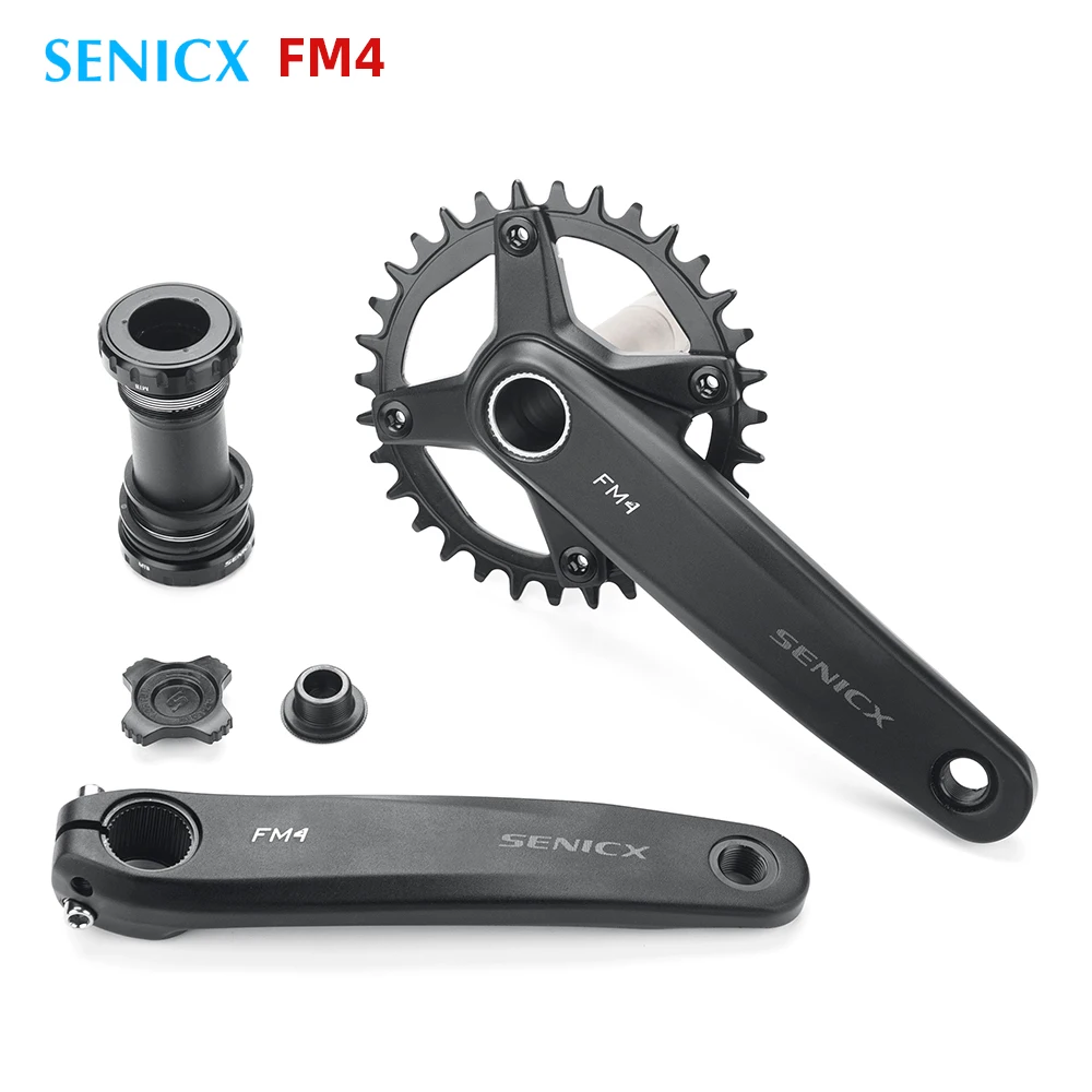

SENICX FM4 104 BCD системная звезда с нижним кронштейном для горного велосипеда Chainset 170 мм 32T 34T 24 мм