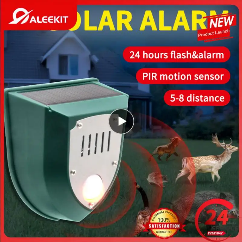 

Safety Siren Environmental Friendly Energy Saving Solar Alarm Security Alarm System Ip 55 Waterproof