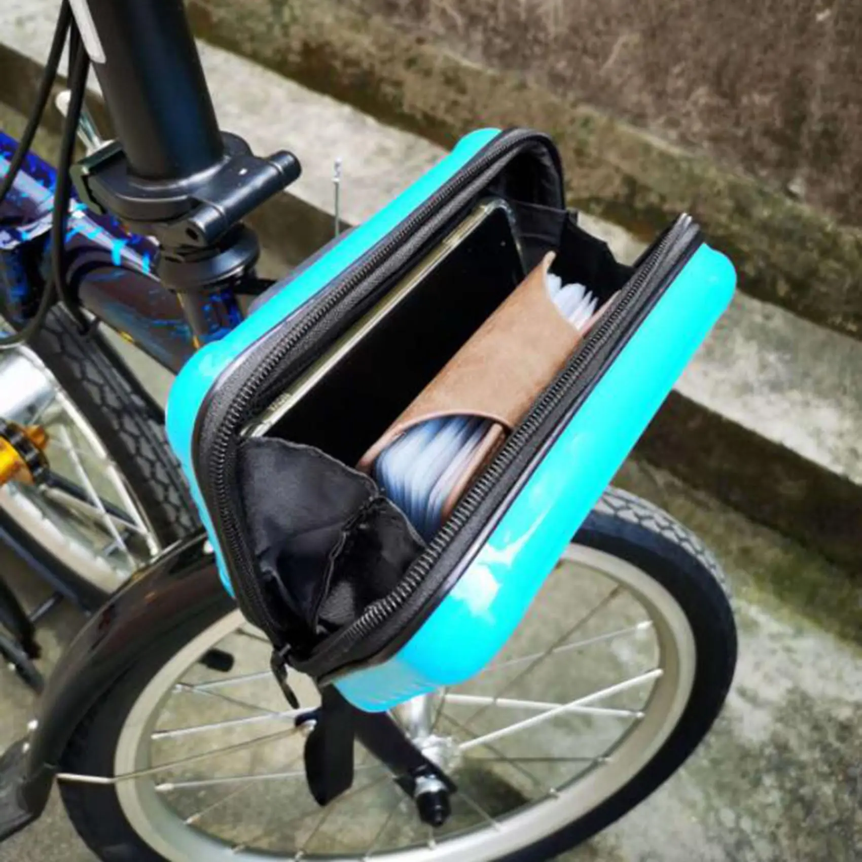 B23B Обновленный складной велосипед S-Bag C-Bag передняя стойка из сплава для школьной