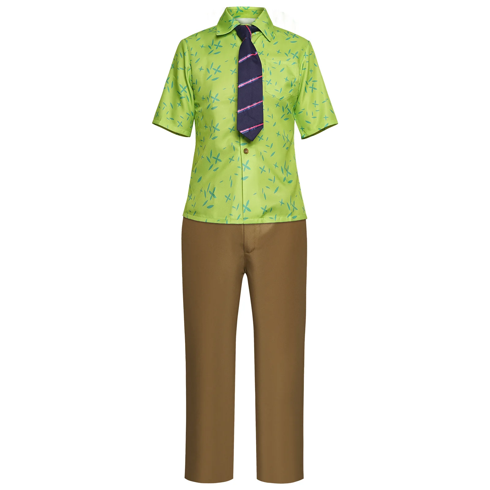 Костюм для косплея из аниме Ника вильда рубашка брюки галстук униформа на