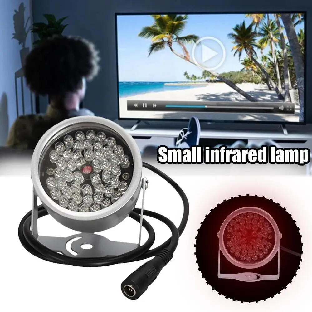 

Light Illumination 48-LED Illuminator IR Infrared Night Vision Light 48 Light Fill Light 12V IR/LED Surveillance