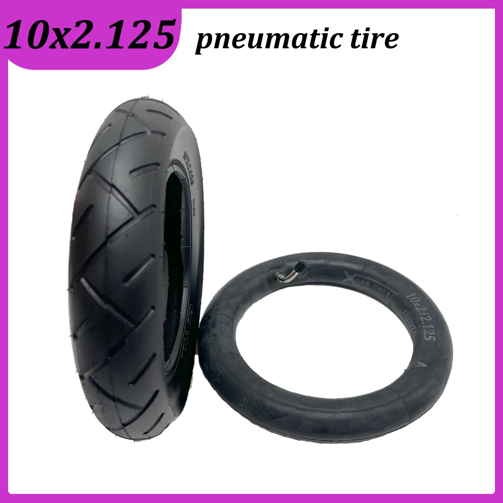 

10x2.125 Tire Inner Tube Outer Tyre for 10 Inch Self-Balancing Electric Scooter Pneumatic Wheel Replacement Parts