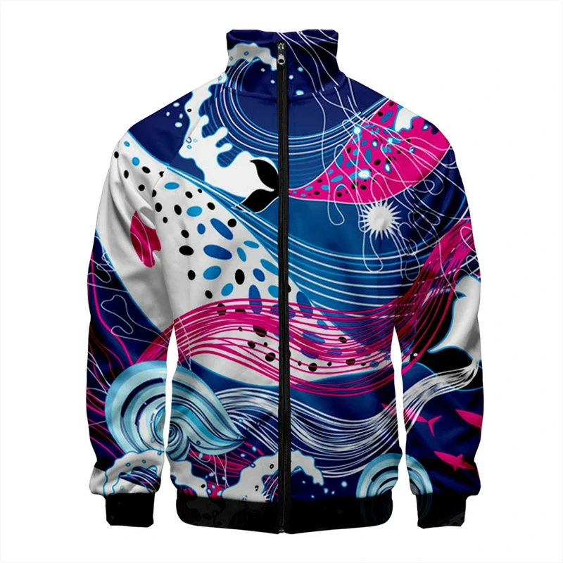 Забавная куртка с 3D сублимационной печатью персонализированный свитер