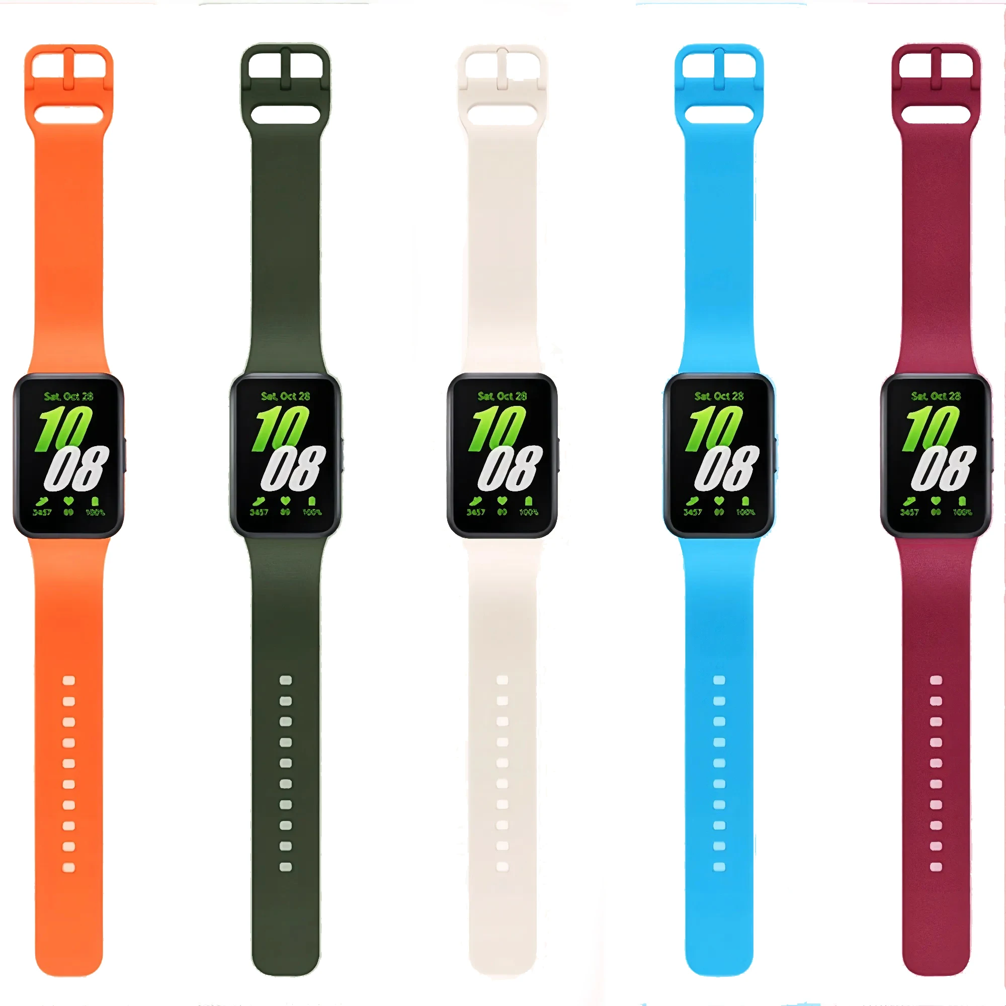 Фото Силиконовый ремешок для Samsung Galaxy Fit 3, аксессуары для умных часов, сменный браслет, спортивный ремешок для часов, ремешок для Galaxy Fit3 №1