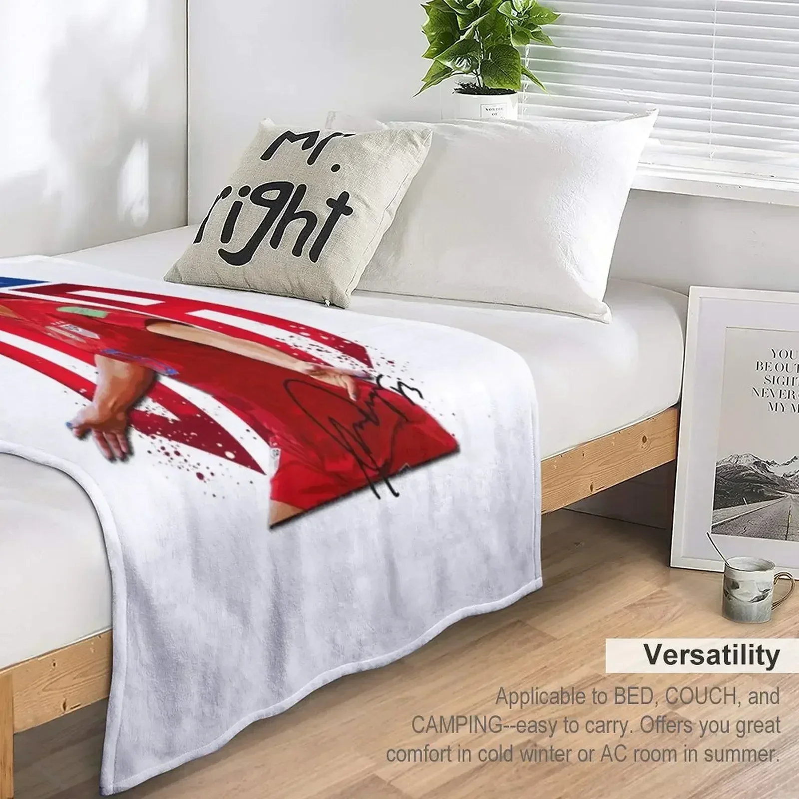 Подарки для мужчин Alex Morgan крутое графическое подарочное одеяло одеяла и пледы