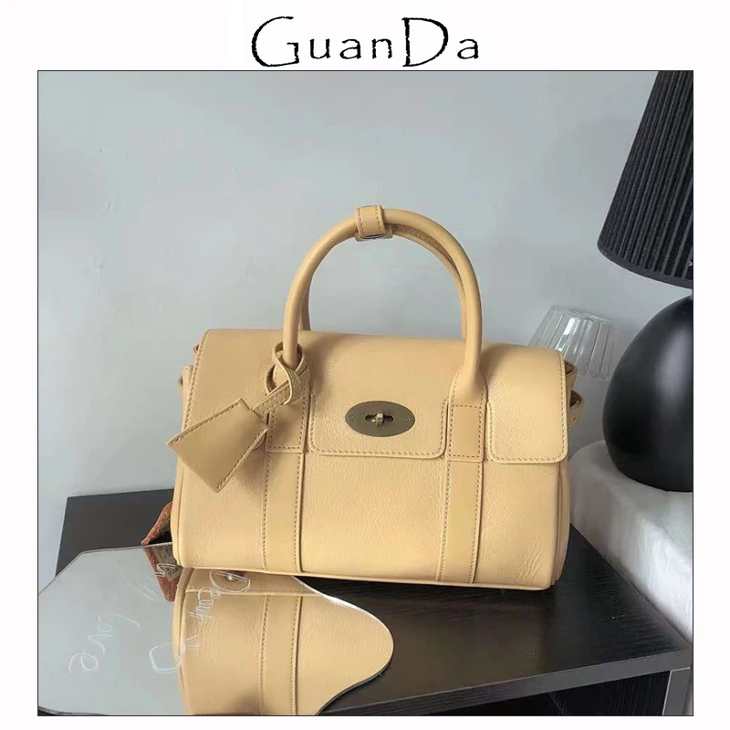 

Luxury Women's Messenger Bag High Quality New Flap Top Handle Shoulder Bag 100% Real Leather Women's Crossbody Bag
