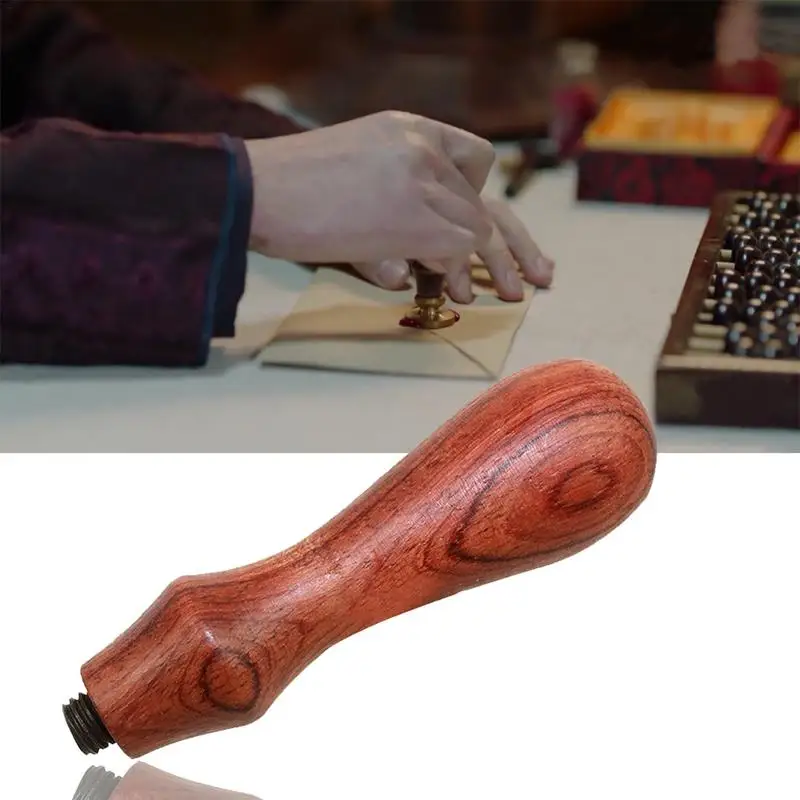 Хорошее качество винтажный художественный декор восковая ручка поздравление