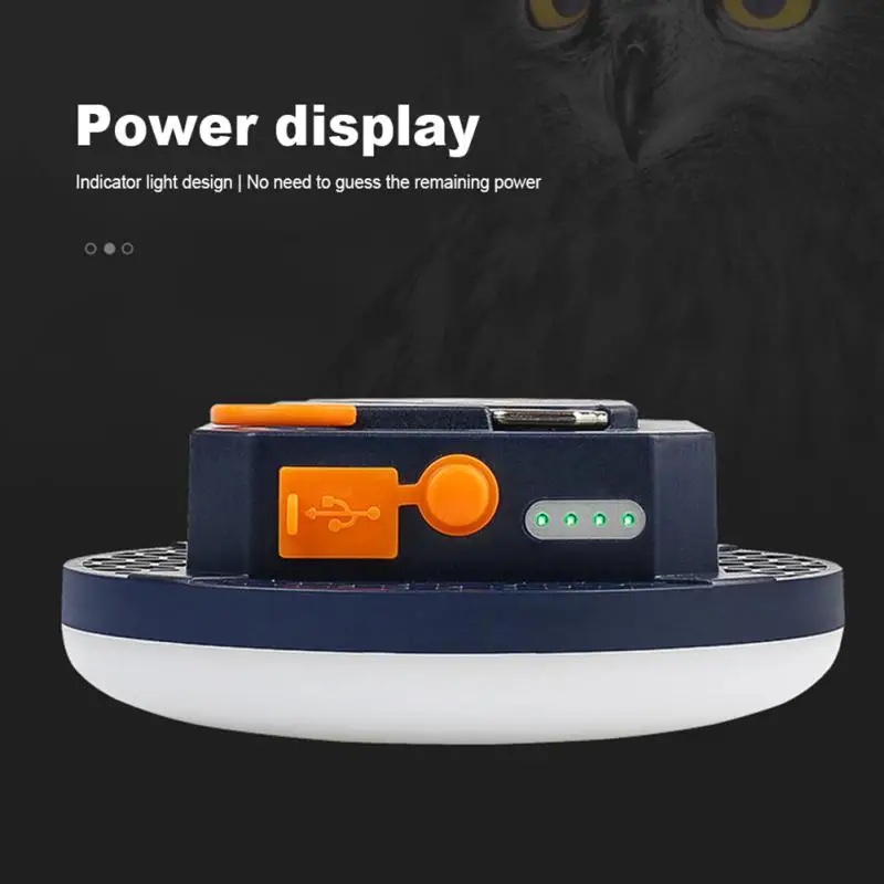 

Многофункциональная портативная лампа для кемпинга, 7200 мАч