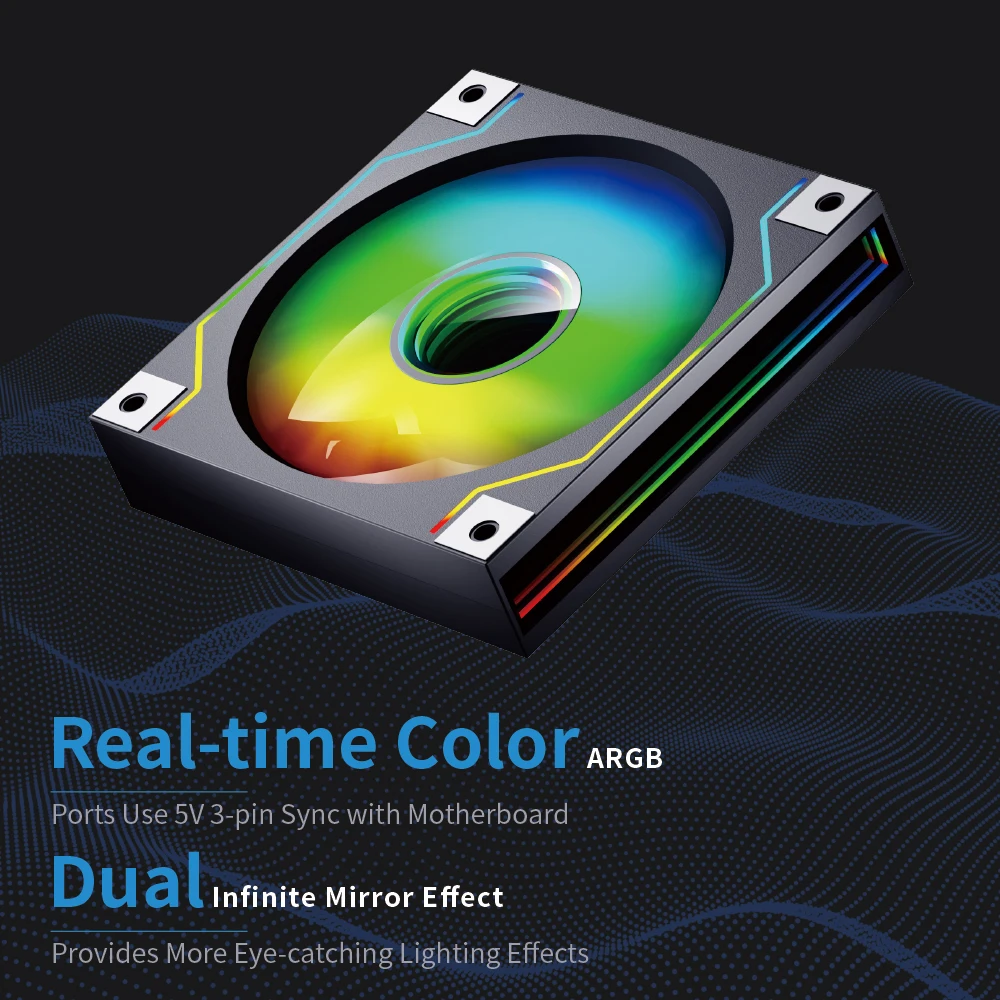 Корпус вентилятора Darkflash DM20 ARGB 120 Мм
