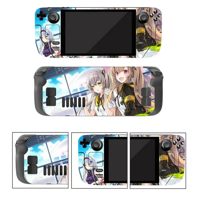 Folia ochronna na konsolę parową, naklejki na konsolę, odporne na zarysowania, pyłoszczelne, przenośny odtwarzacz gier, akcesoria 2 Folia ochronna na konsolę parową, naklejki na konsolę, odporne na zarysowania, pyłoszczelne, przenośny odtwarzacz gier, akcesoria 2