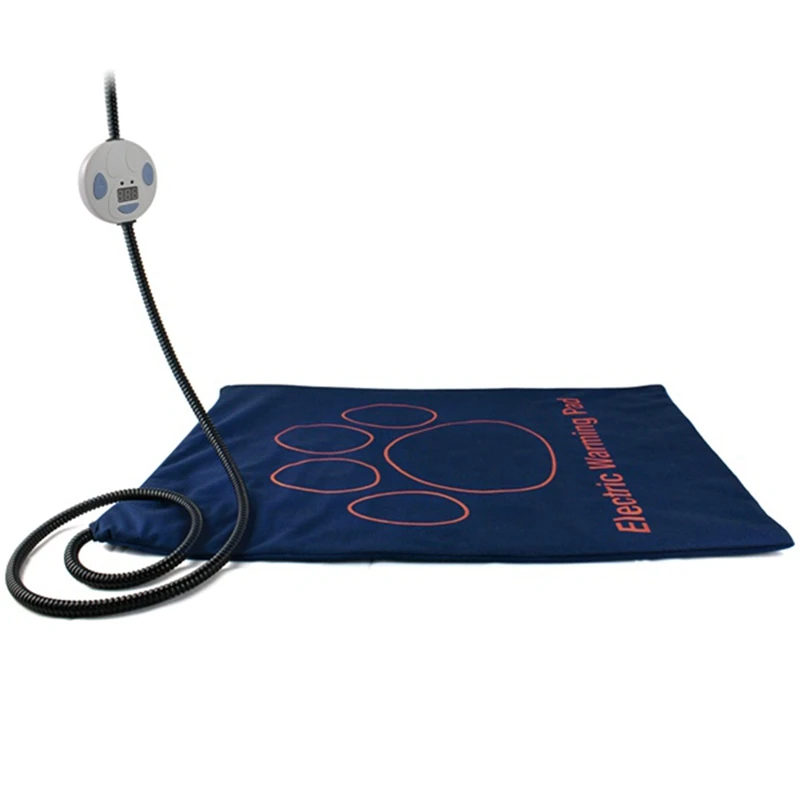 

AT69-электрическая грелка для домашних животных, уютная Водонепроницаемая кровать для собак и кошек, устойчивый к жеванию шнур с регулируемой температурой