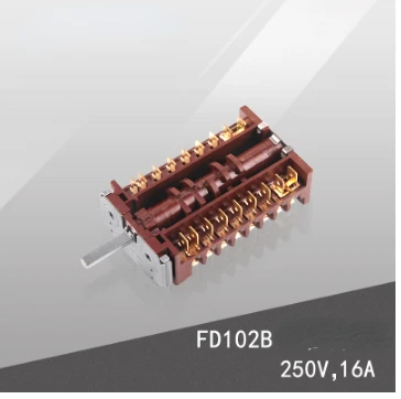 

Поворотный переключатель FD 250 в 16 А, поворотный переключатель для духовки, пароварки, электрической плиты, поворотный переключатель с функцией включения, запасные части для духовки