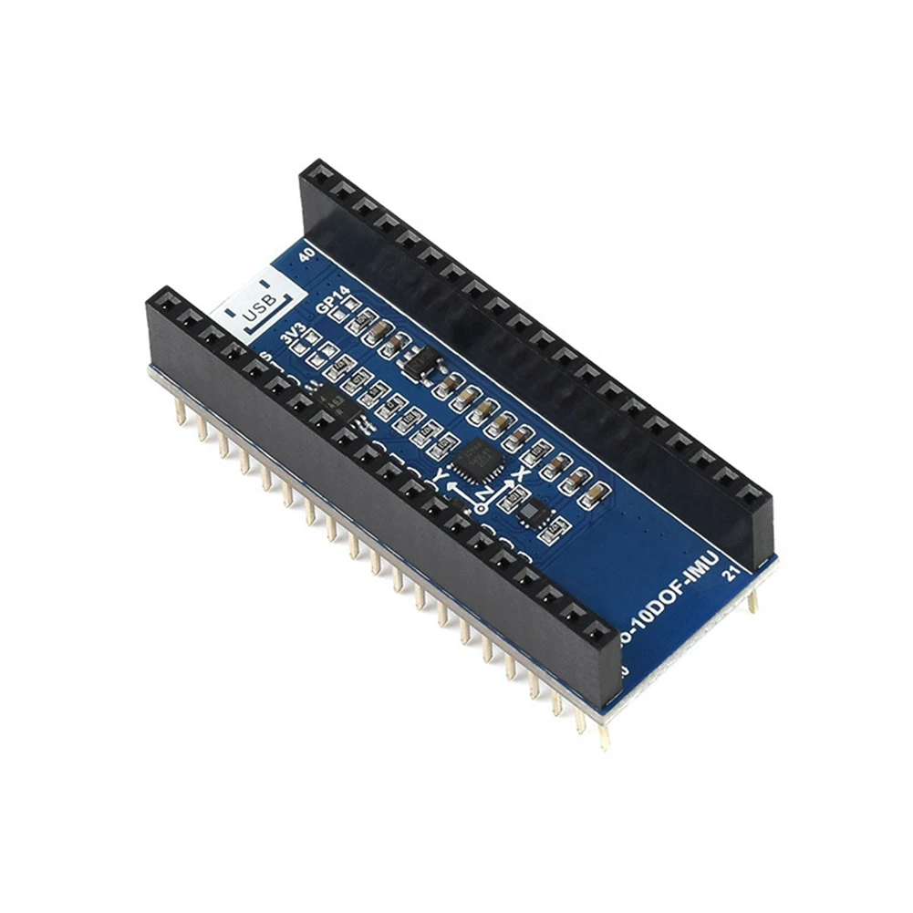Для Raspberry Pico-10DOF-IMU Плата расширения Pico10-Axis AccelGyroмагнитометр датчик расширения (art.: 3920c19d86594) - 3920c19d86594