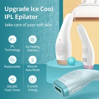 2022 upgrade lce cool ipl epilator portable laser hair removal 500000 flashes 5 levels 360%c2%b0 ice feeling pianless depilator