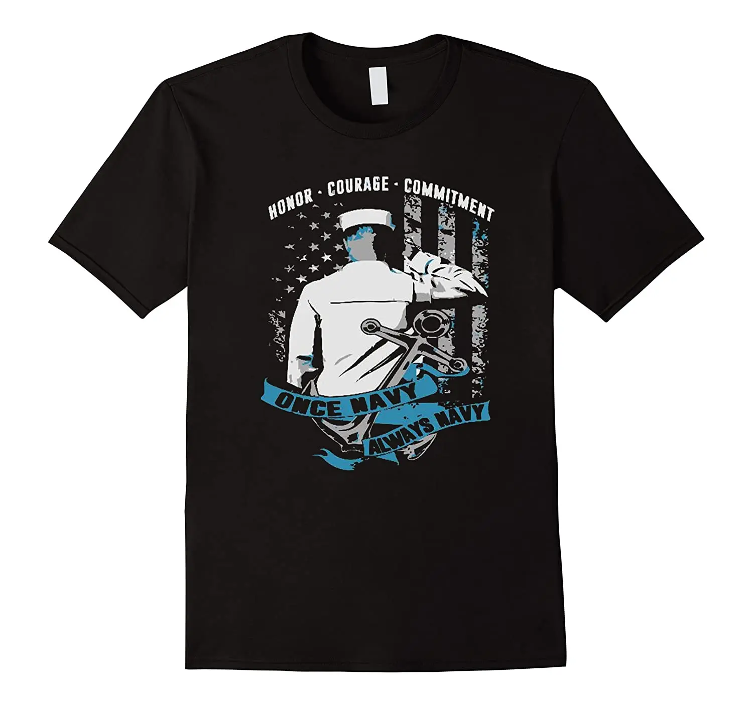 

Navy, Army, Veteran Shirt, Sailors T-Shirt 100% Cotton O-Neck Summer Short Sleeve Casual Mens T-shirt