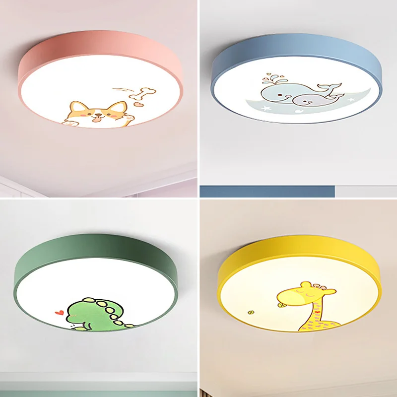 

Children's room ceiling lamp boy girl Princess cartoon led Girl Bedroom lamp simple modern