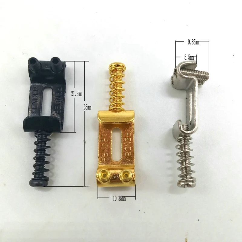 

Hot AD-60 Roller Bridge Pull String Code Electric Guitar Saddle For Stratocaster Telecaster Electric Guitar Accessories Silver