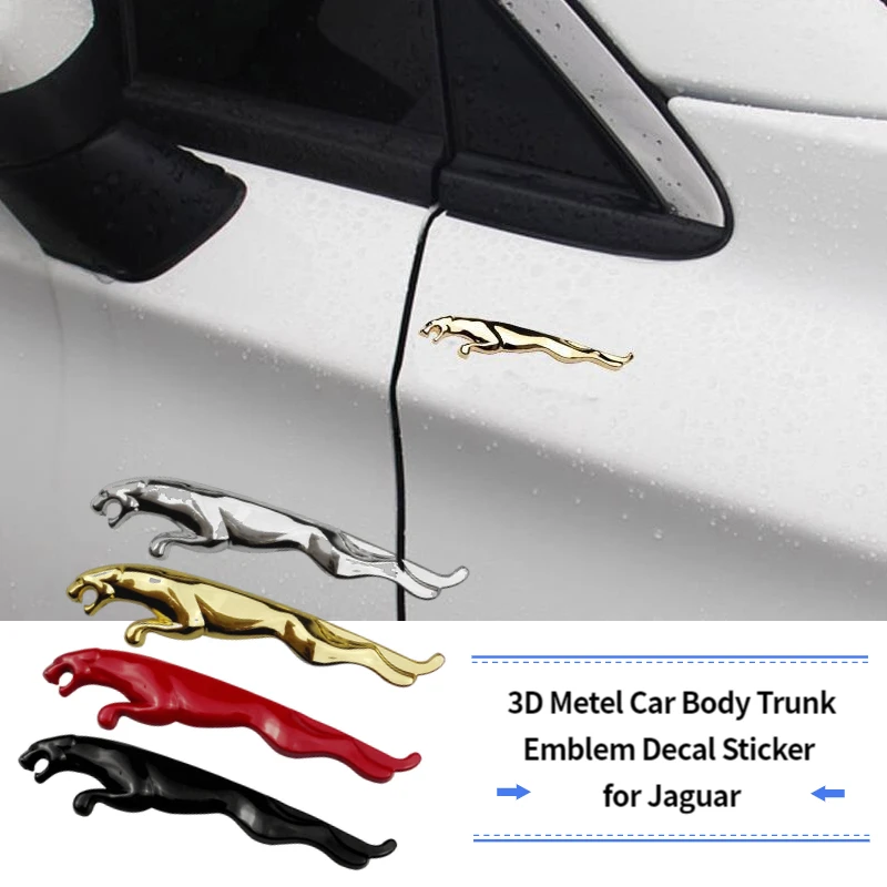 3d-наклейка на крышку автомобиля наклейка с эмблемой кузова для Jaguar XF XJ-6 X-Type XE S-Type