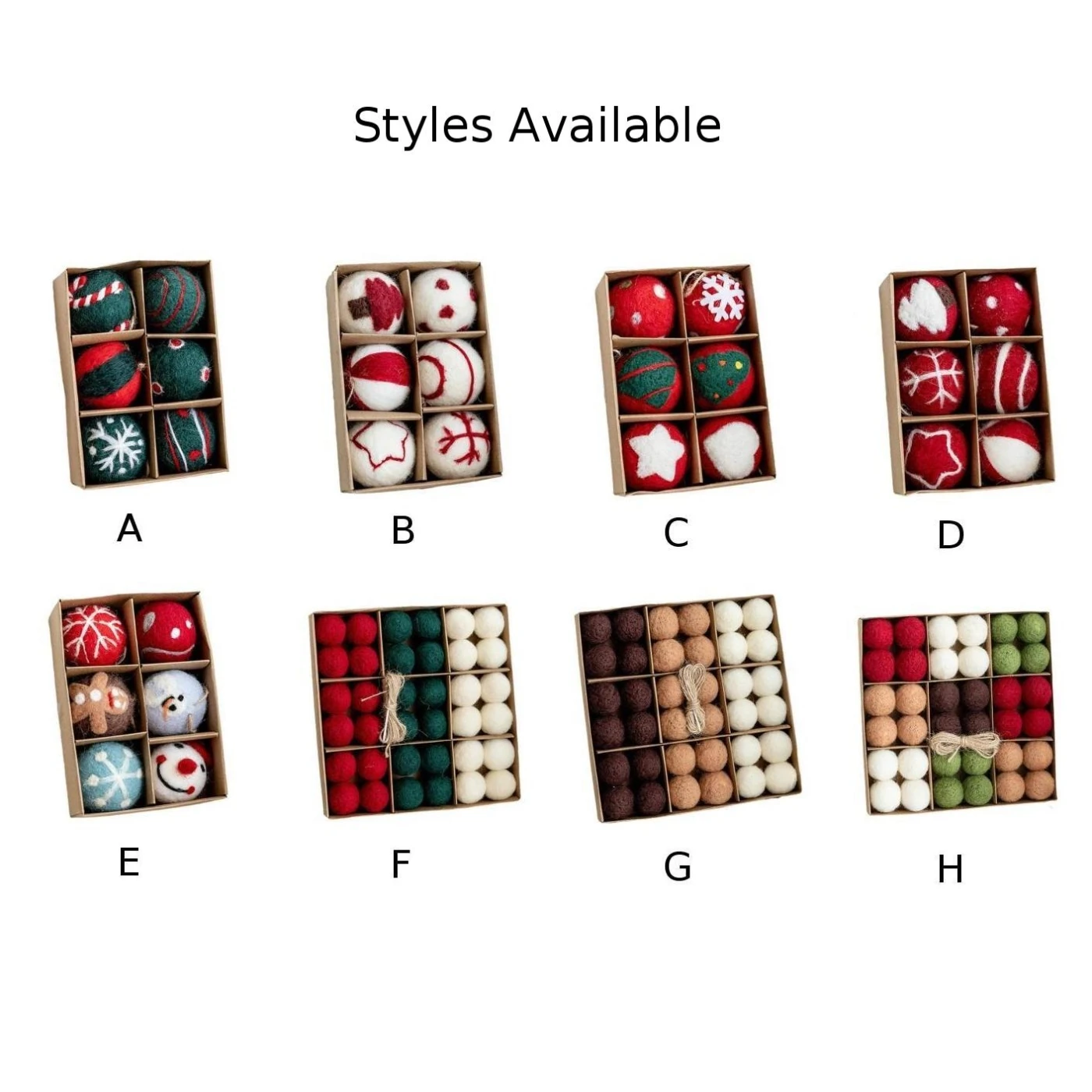 Шерстяной фетр снежинка украшение для рождественской елки шар сделай сам