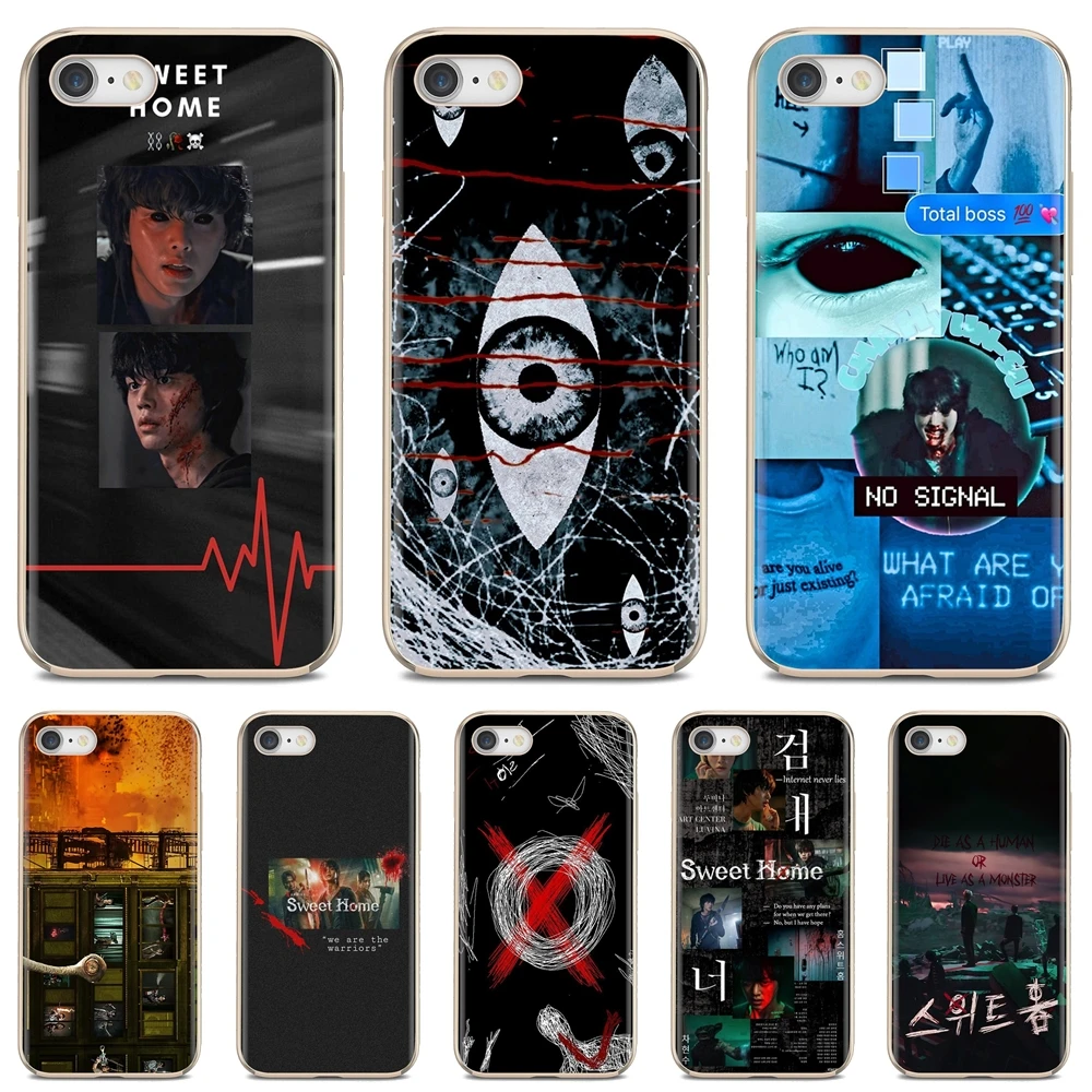 

Silicone Case Housing Korean Drama Sweet Home For iPhone 10 11 12 13 Mini Pro 4S 5S SE 5C 6 6S 7 8 X XR XS Plus Max 2020