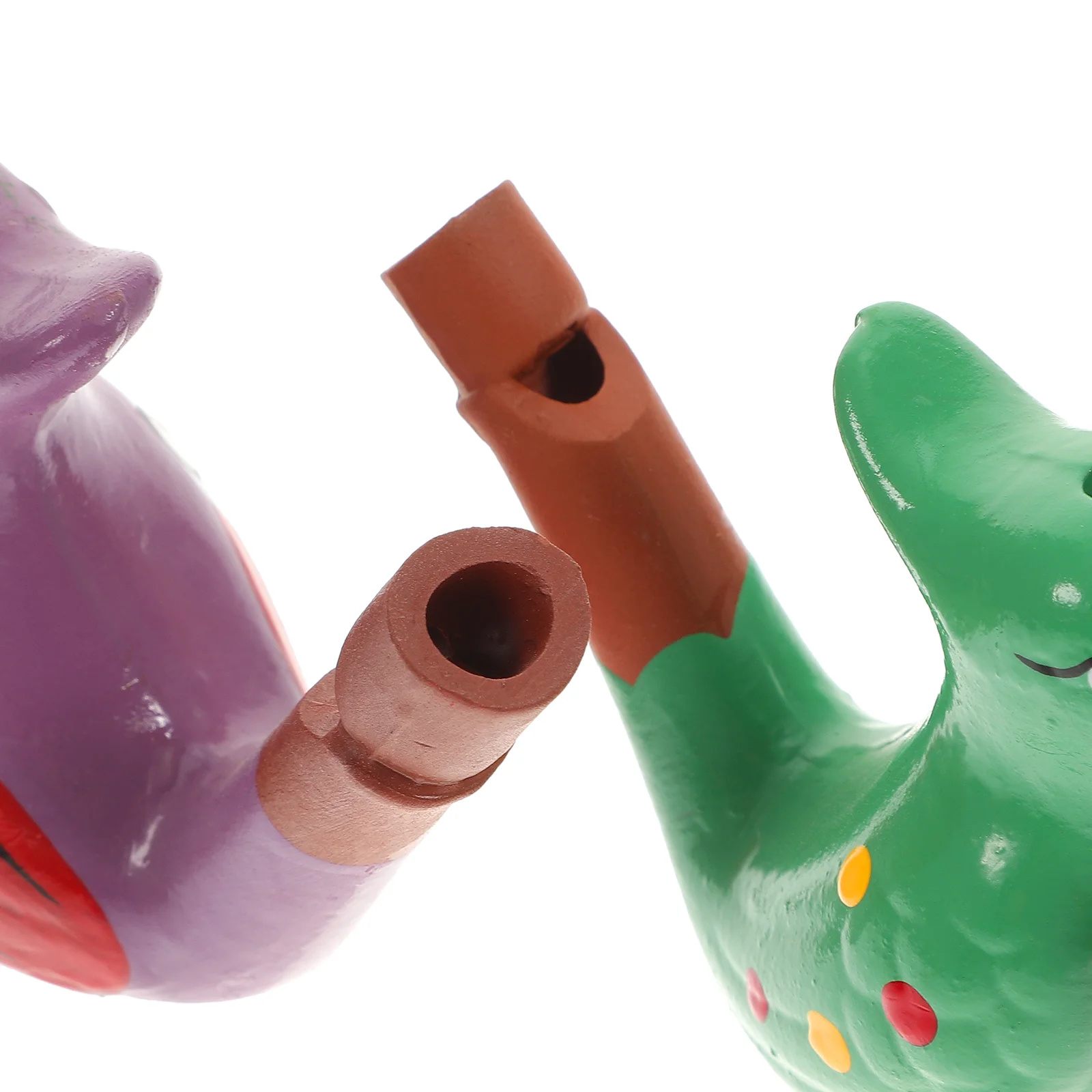 4 шт. детский керамический свисток для птиц