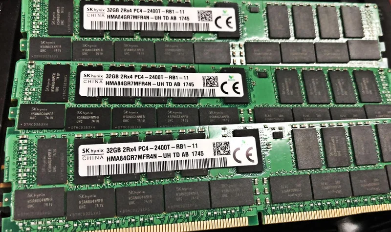 

RAM T7810 T7910 T5810 R630 Server Memory 32G/32GB DDR4 2400 REG 1PCS