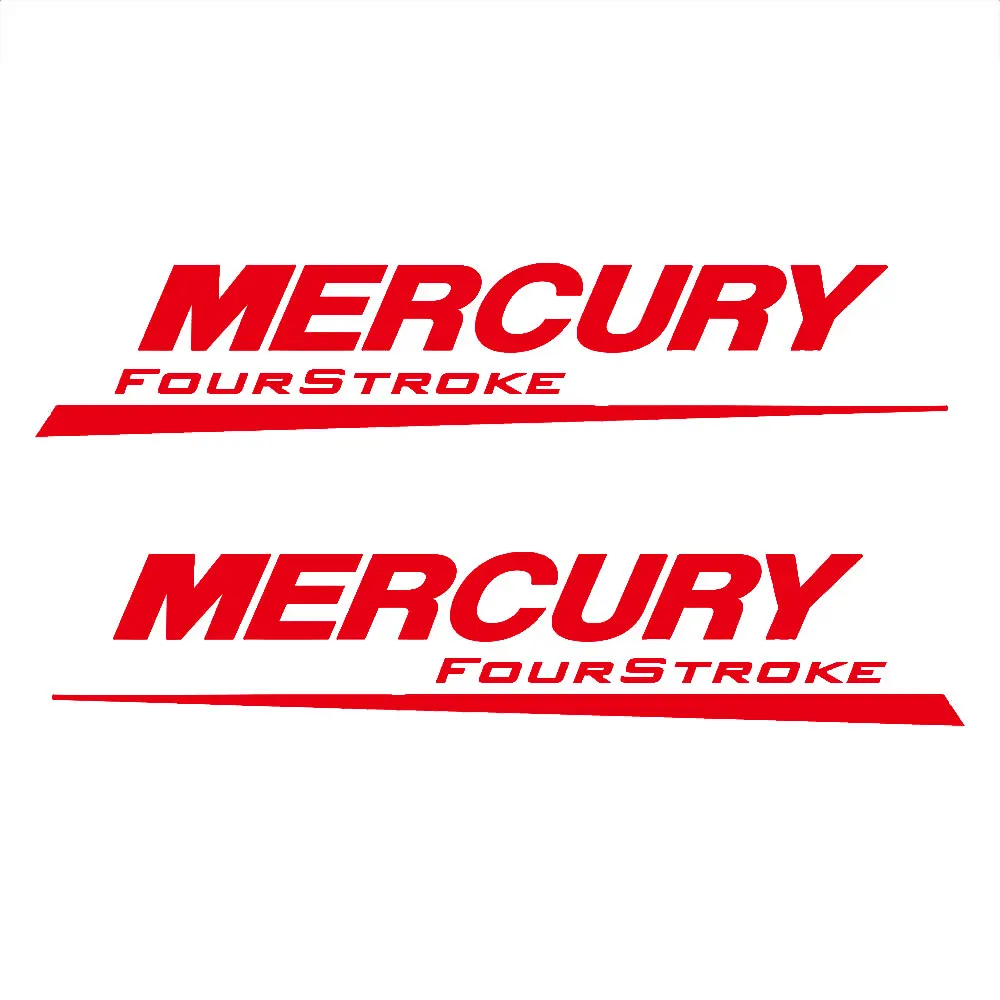 

Наклейка на четырехтактный подвесной двигатель Mercury