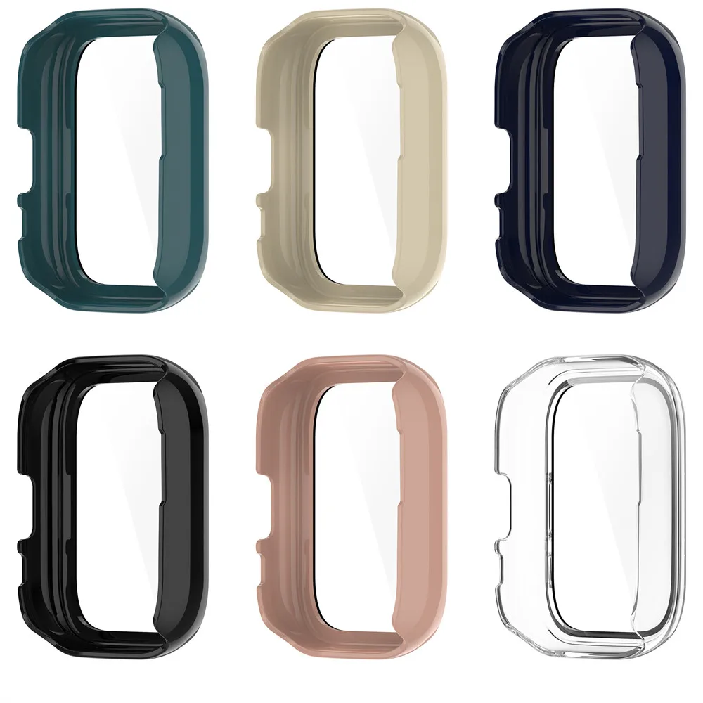 

Чехол чехол и защитное закаленное стекло для экрана для Huami Amazfit Aactive Frame высококачественные тонкие защитные аксессуары из поликарбоната