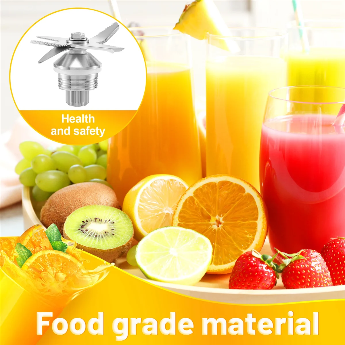 Сменное лезвие блендера сменное для соковыжималки с 6 лезвиями запасные части