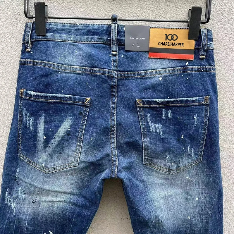 Уличная мода 100 мужские джинсы chareiharпер Модные подвесные украшения качели с