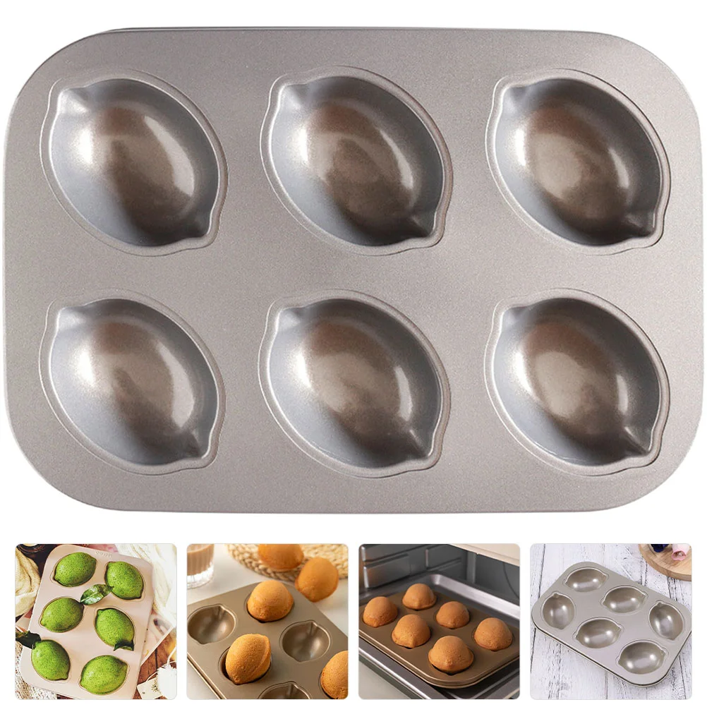 

Pan Pans Muffin Molds Baking Cupcake Cake Lemon Mould Mini Nonstick Candy Cheesecake Burger Jellykitchen Pie Desserts Bread