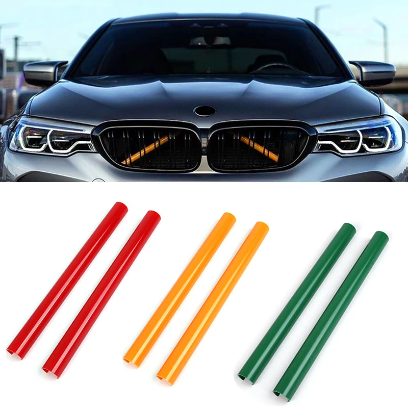 

For BMW F30 F31 F32 F33 F34 F36 F20 F21 F22 F23 G29 Car Front Grille Trim Strips Car Sport Styling Decoration Accessories