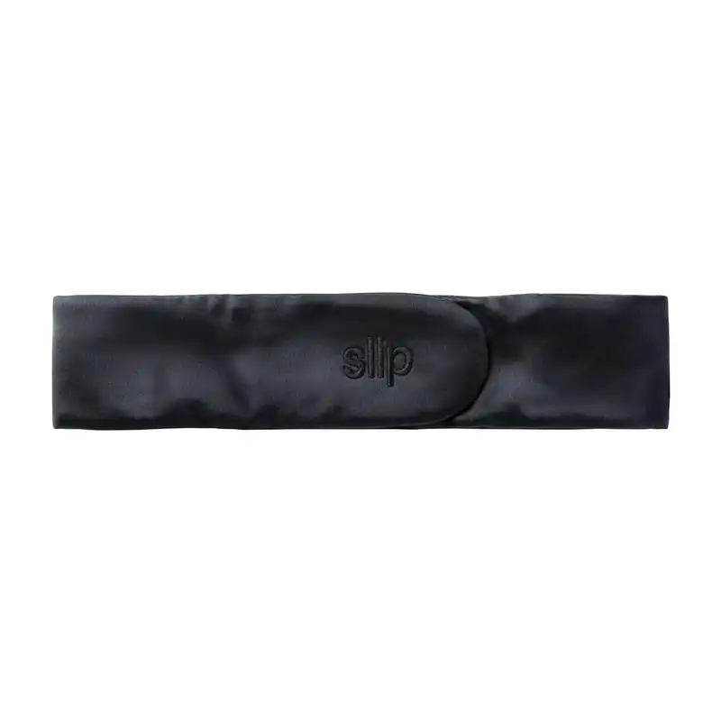 

Silk Glam Band, Mulberry Silk Headband, Black