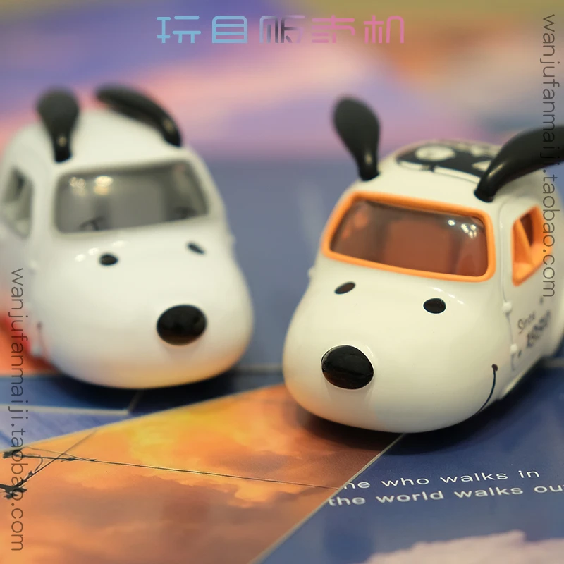 

Игрушечная модель автомобиля Tomy Snoopy из сплава, игрушечный автомобиль мечты № 153, аниме-фигурка, кавайные автомобили, литые под давлением игр...