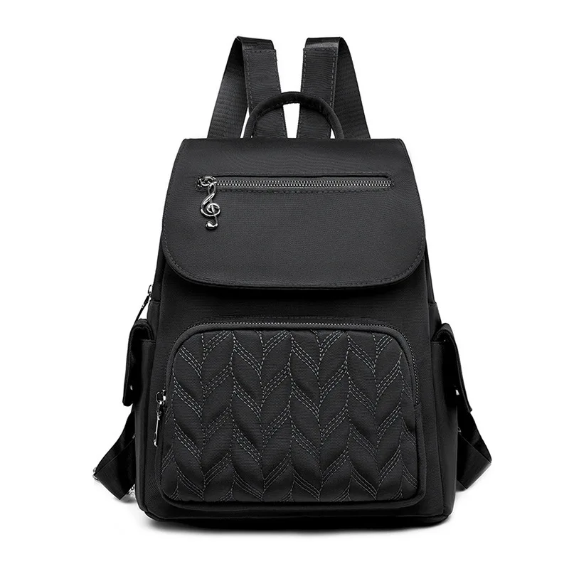 

Waterproof Backpack for Women Bags Female School Bags Fashion Ladies Girls Travel Backpack Solid Color Women Shoulder Backpacks