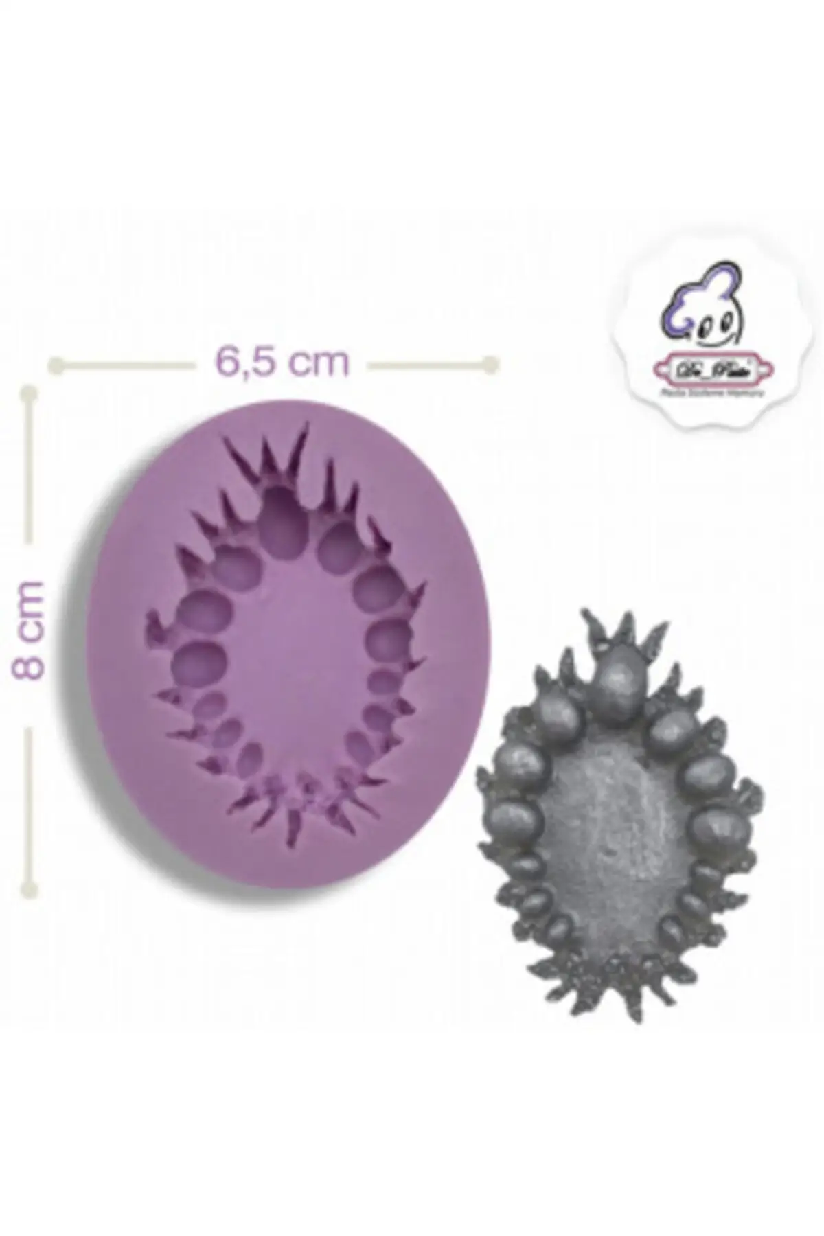 

Силиконовая брошь