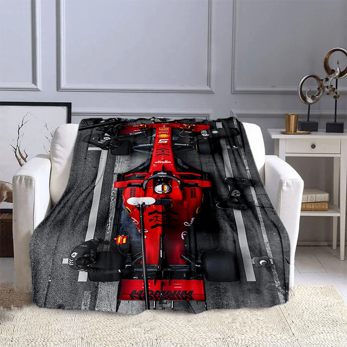 

LOUSIDREAM Фланелевое одеяло с 3D печатью