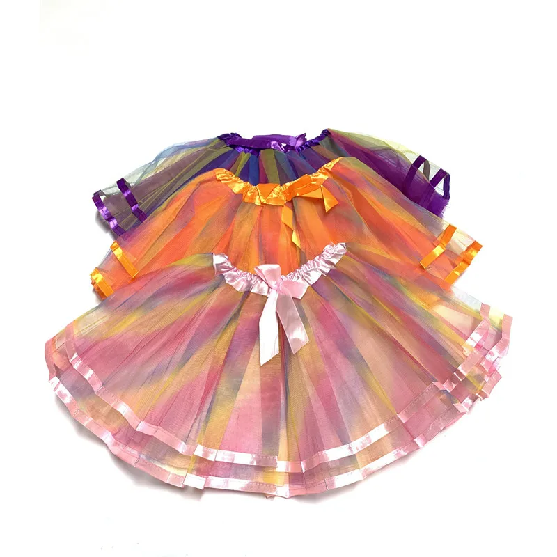 

Hot Baby Girls Tulle Tutu Skirt Ballerina Pettiskirt Fluffy Children Ballet Skirts for Party Dance Princess Girl Tulle Clothes