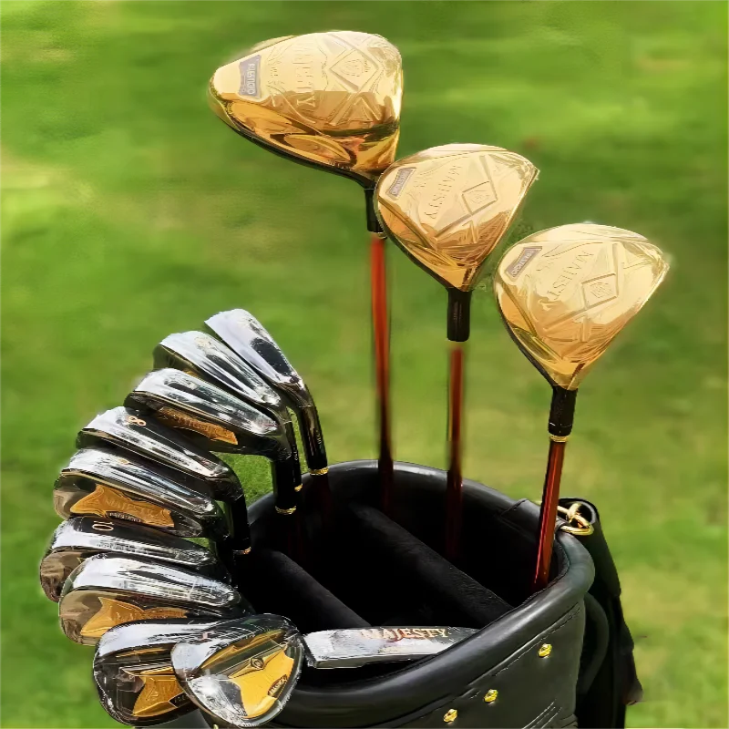 New Men's Golf Clubs Maruman Majesty Prestigio P10 Full Club Set Golf Driver Wood Irons Putter Graphite Shaft Belt Bag