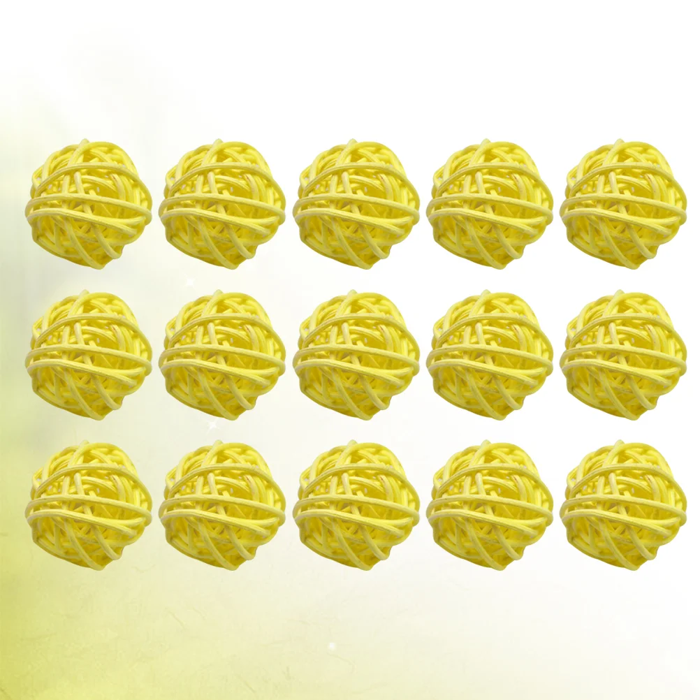 

Decorative Rattan Wicker Hanging Bowl Filler Decor Grapevine Orbs Decoration Craft Vine Sphere Ornaments Wedding Spheres Vase