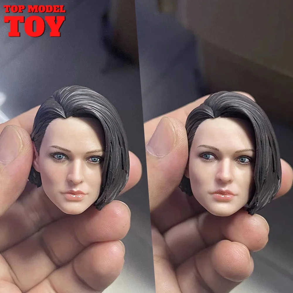 

1/6 голова солдата Джилла, лепка, прямое видение, сквит, резьба, модель подходит для 12 дюймов, Женская экшн-фигурка, кукла