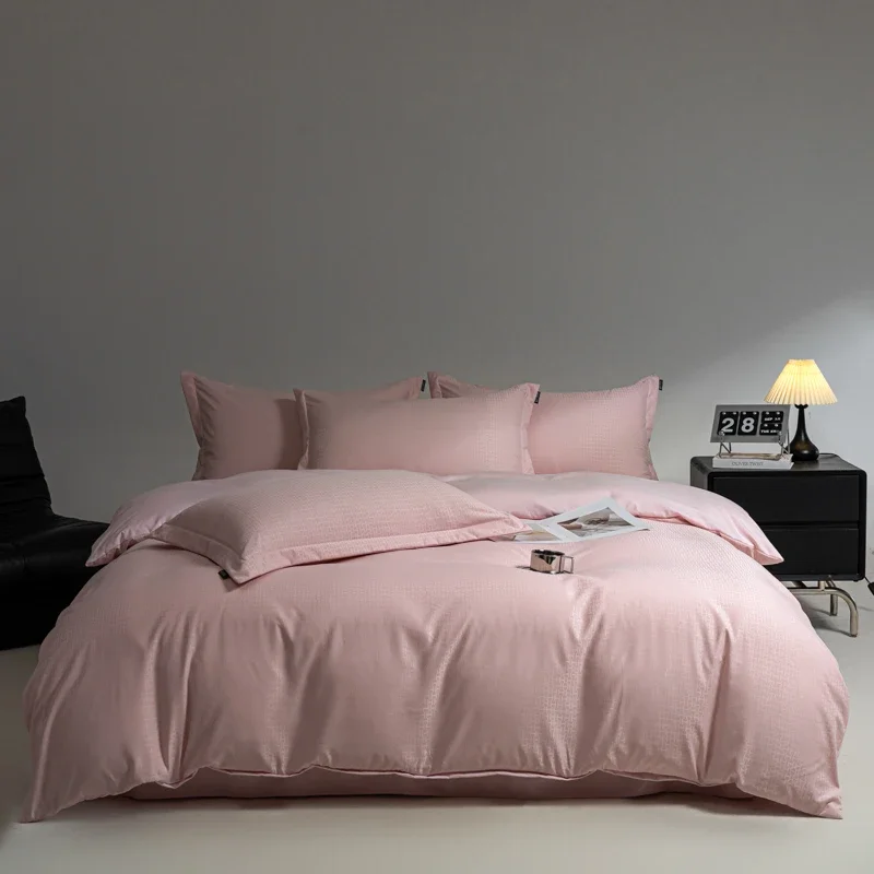 Новый класс 2024 жаккардовый молотый комплект из четырех предметов приятный для