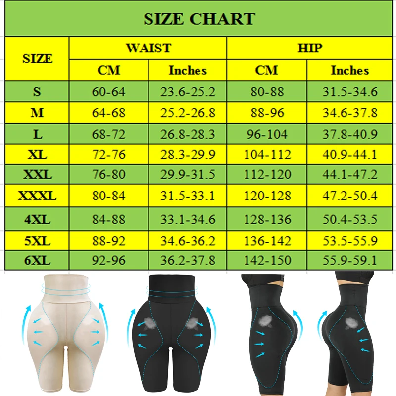 SEXYWG Butt Lifter Padded Panties Hip Enhancer Shapwear for Women Boyshorts Body Shaper Control Panties Wholesale Waist Trainer