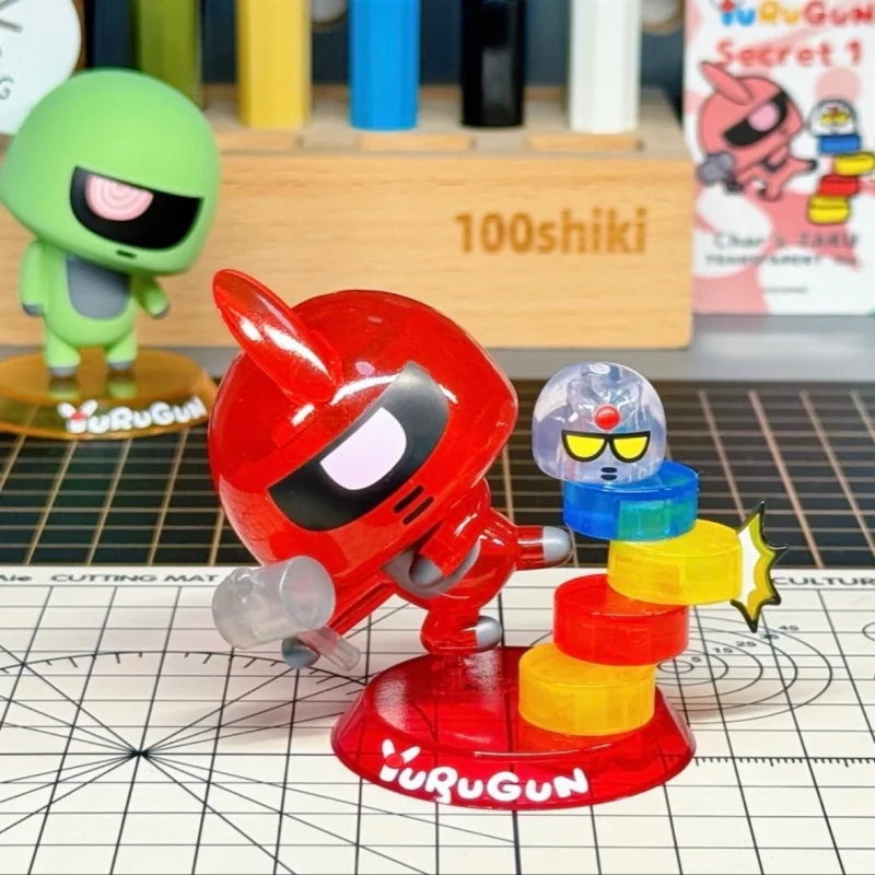 Фото Фигурка Bandai Yurugun Gundam Series 3 Q-версии, мини-модель Unicorn Z'Gok, коллекционная игрушка для украшения рабочего стола, для взрослых любителей хобби. №5