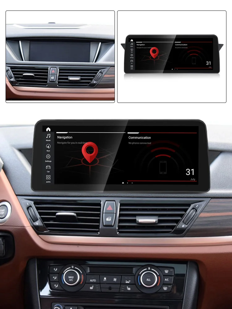 Автомобильное радио Qualcomm Snapdragon 662 Android 11 Carplay мультимедийный видеоплеер для BMW X1 E84